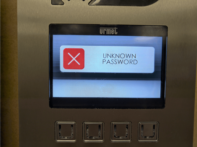 unknown password-1